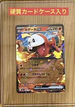 ポケモン30周年　ホゲータex 009/103❗️