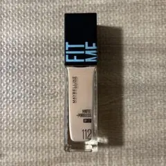 メイベリン　フィットミーリキッドファンデーション　　112