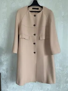 ZARA WOMAN ノーカラーコート