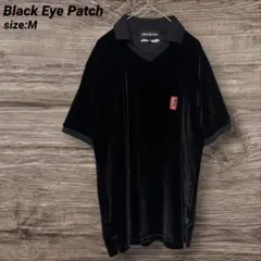 BlackEyePatch ブラックアイパッチ ポロシャツ ブラック ベロアのサムネイル