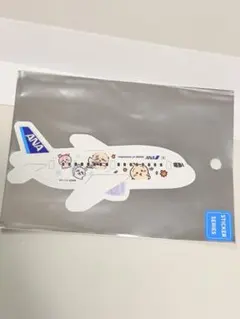 치이카와 ANA 협업 스티커 비행기