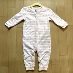 ギャップ　ブラナンベア　ロンパース　ピンク　ボーダー　GAP 6-12M