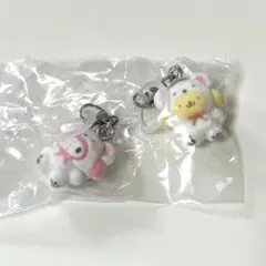 サンリオ めじるしアクセサリー ふわふわスノー マイメロ ポムポムプリン セット