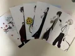 文スト アニメイト特典 季節の歩み ポストカードコンプ