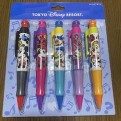 レア！ ディズニーリゾート ボールペン 5本セット 新品 未開封
