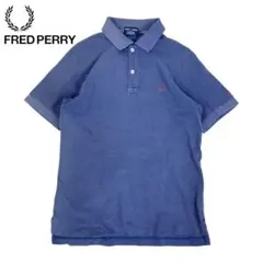 05M937◯ FRED PERRY 茄子紺 トップス 半袖ポロシャツ 春夏 M