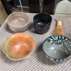 L85 送料無料 茶碗 9点 抹茶碗 在銘 箱無 まとめて 茶道具 陶器 - メルカリ