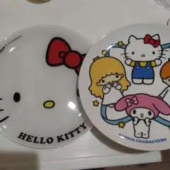 ローソン限定 LAWSON×サンリオ40周年記念パーティプレート2枚セット