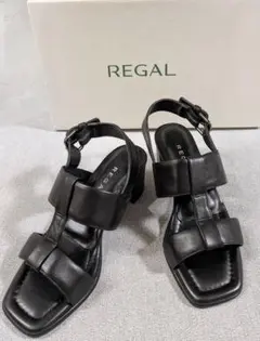 REGAL サンダル ブラック ストラップのサムネイル