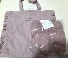 バースデイ mamaraku フリル付きトートバッグとスカートセット