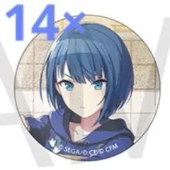 桐谷遥 グリッター缶バッジ 49A