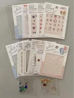 ネイルシール ネイルパーツ 14種 まとめ売り