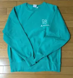 PlayStation ターコイズ スウェット Lサイズ