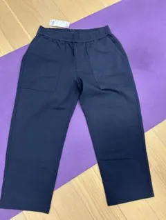 ウオッシュジャージー　アンクルパンツ　S