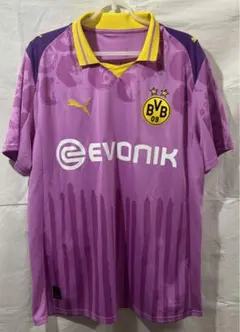 新品タグ付き　PUMA BVB 09 サッカーユニフォーム ピンク　M 新品タグ付き PUMA BVB 09 サッカーユニフォーム ピンク M - メルカリ