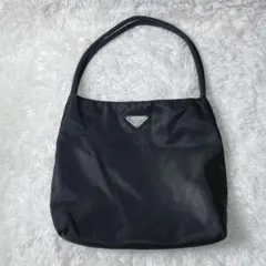 美品　PRADA テスート　ハンドバッグ　ブラック　黒　ナイロン