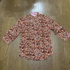 ギャルソンウェーブ　ボタンダウンシャツ　メンズM 七分袖のサムネイル