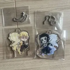 一番くじ 鬼滅の刃雷の兄弟 F 賞 きゅんキャラ アクリルチャーム　善逸　獪岳