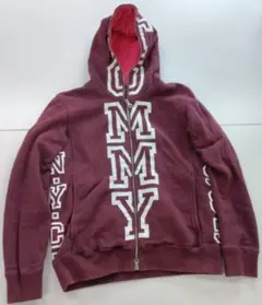 【国内正規品】NYC 1985トミーヒルフィガー フルジップパーカー ボルドーM