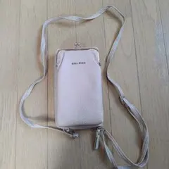 RIMA RUHE ブラウンレザー ポーチ