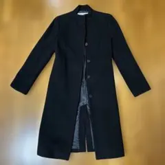 NATURAL BEAUTY BASIC ブラックロングコート レディース M