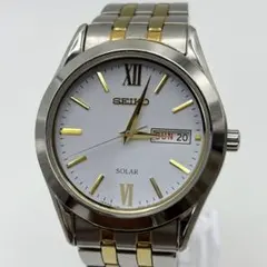 稼働】SEIKO コンビ 純正ベルト ルミブライト V158-0AS0 - メルカリ