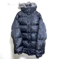 カールカナイ　肉厚　マウンテンパーカー　XL リバーシブル　ダウンジャケット