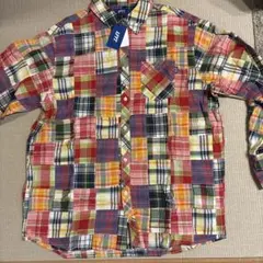 ラファイエット lafayette パッチワーク長袖シャツXXL ラルフローレンのサムネイル