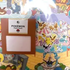 ポケモン ブイズ アソートシール フレーク ニンフィア ブラッキー 台紙付き