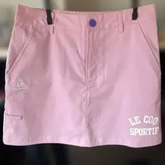 le coq sportif ゴルフスカート ピンク 11号