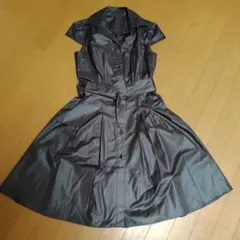 ☆MK☆ブラウン 前開きワンピース 上品 春夏秋のサムネイル