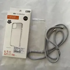 iPhone 2023用クリアケース ストラップ付き