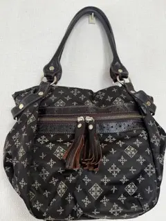 【russet 】モノグラムハンドバッグ