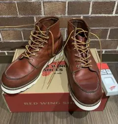 RED WING 9876 BEAMS 40周年 別注 半円犬タグ 赤茶 - メルカリ