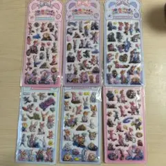 立体シール6枚セット☆
