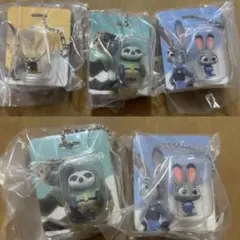 ズートピア ブリスターチャームコレクション 5点セット
