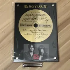 【非売品】B'z 30th YEAR 記念プレート サイン入りのサムネイル