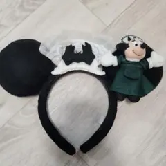 ミニーマウス カチューシャ バットデザイン