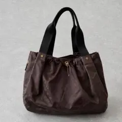 【希少】ラシット RUSSET トートバッグ ナイロン 総柄大容量 ブラウン
