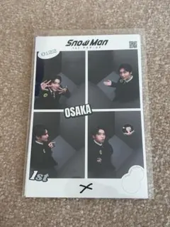 SnowMan ポップアップ 1st POP-UP 大阪限定 プリクラ 目黒蓮