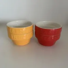 Afternoontea アフタヌーンティー 耐熱ロゴココット 4つセットのサムネイル