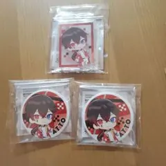 AMPTAKxCOLORS　缶バッジ　ランダムミニカードアクスタ　あっと