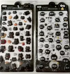 3Dキャラクターシールセット 訳あり