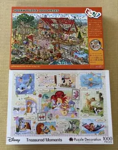 ディズニーパズル2点セット - メルカリ