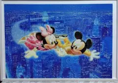 ミッキー、ミニーの夜間飛行 ジグソウパズル1000ピース (箱無し)のサムネイル