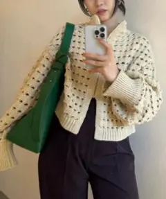 定価16,500円 FRAY I.D 2way ニット ラメ フレイアイディー