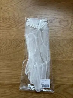 ウェディンググローブ ホワイト メッシュ