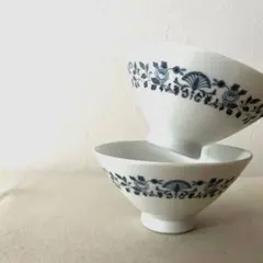 N491 ○ノリタケ　Noritake 飯碗【2個】未使用　お茶碗　レトロのサムネイル