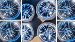 ④ギャルソンZ10 ホイール225/40R18 PCD100 5穴7.5J 1本 ④ギャルソンZ10 ホイール225/40R18 PCD100 5穴7.5J 1本 - メルカリ