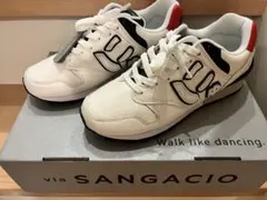 期間限定！SANGACIO x BRANDALISED ホワイトスニーカー27㎝ - メルカリ